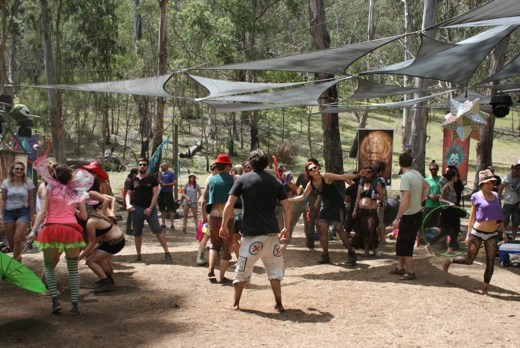 The crowd enjoys the music at Manifest held at Gordon Country. Photo Deanna Millard / Daily News